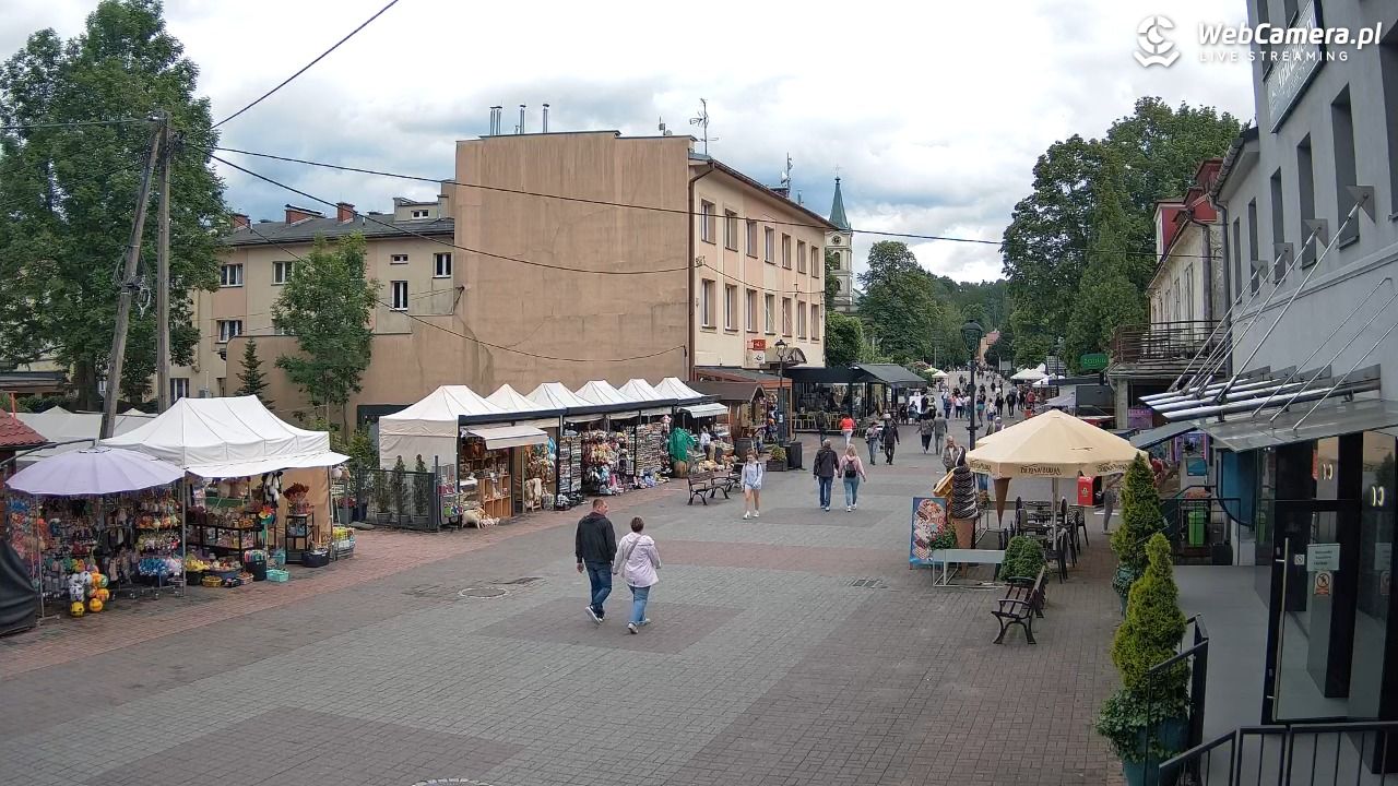 WISŁA - widok na deptak - 13 czerwiec 2026, 12:16