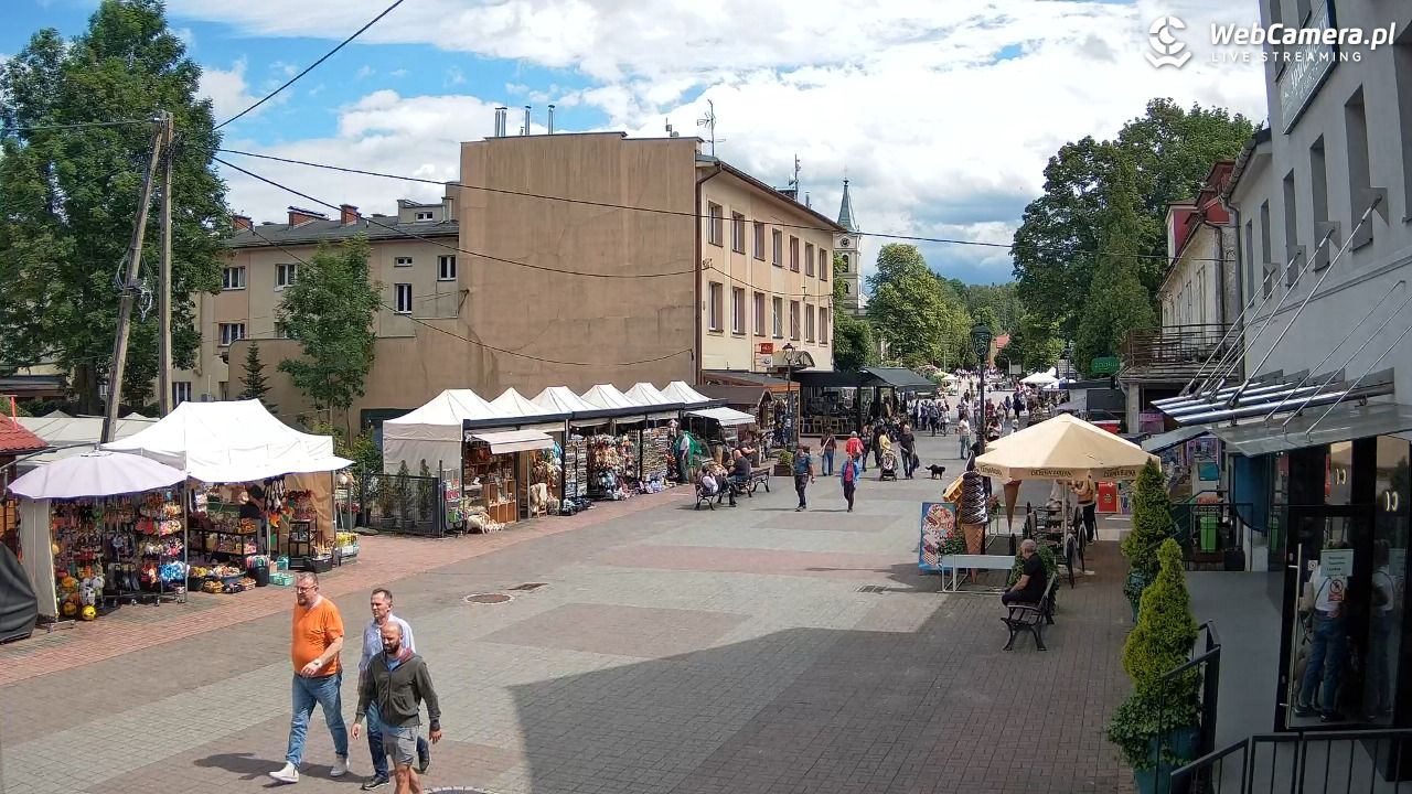 WISŁA - widok na deptak - 13 czerwiec 2026, 14:40