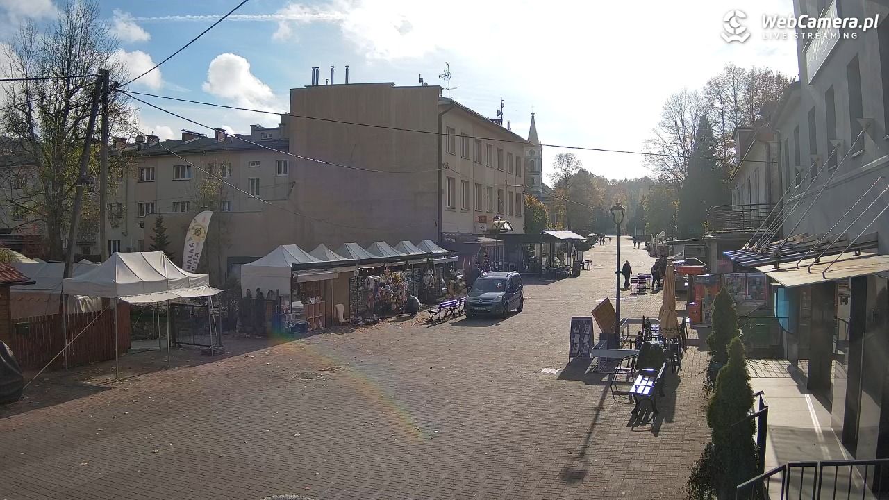 WISŁA - widok na deptak - 28 październik 2026, 19:56