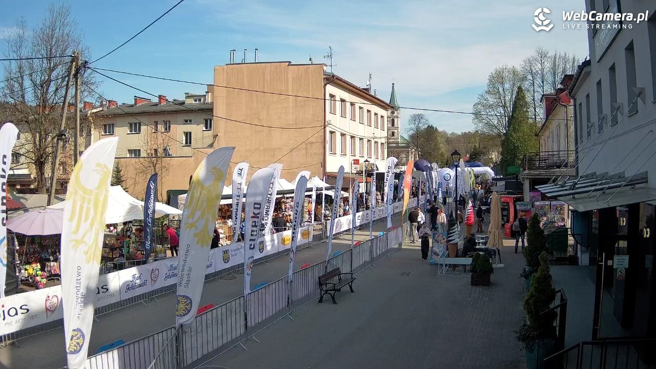 WISŁA - widok na deptak - 25 kwiecień 2026, 16:25