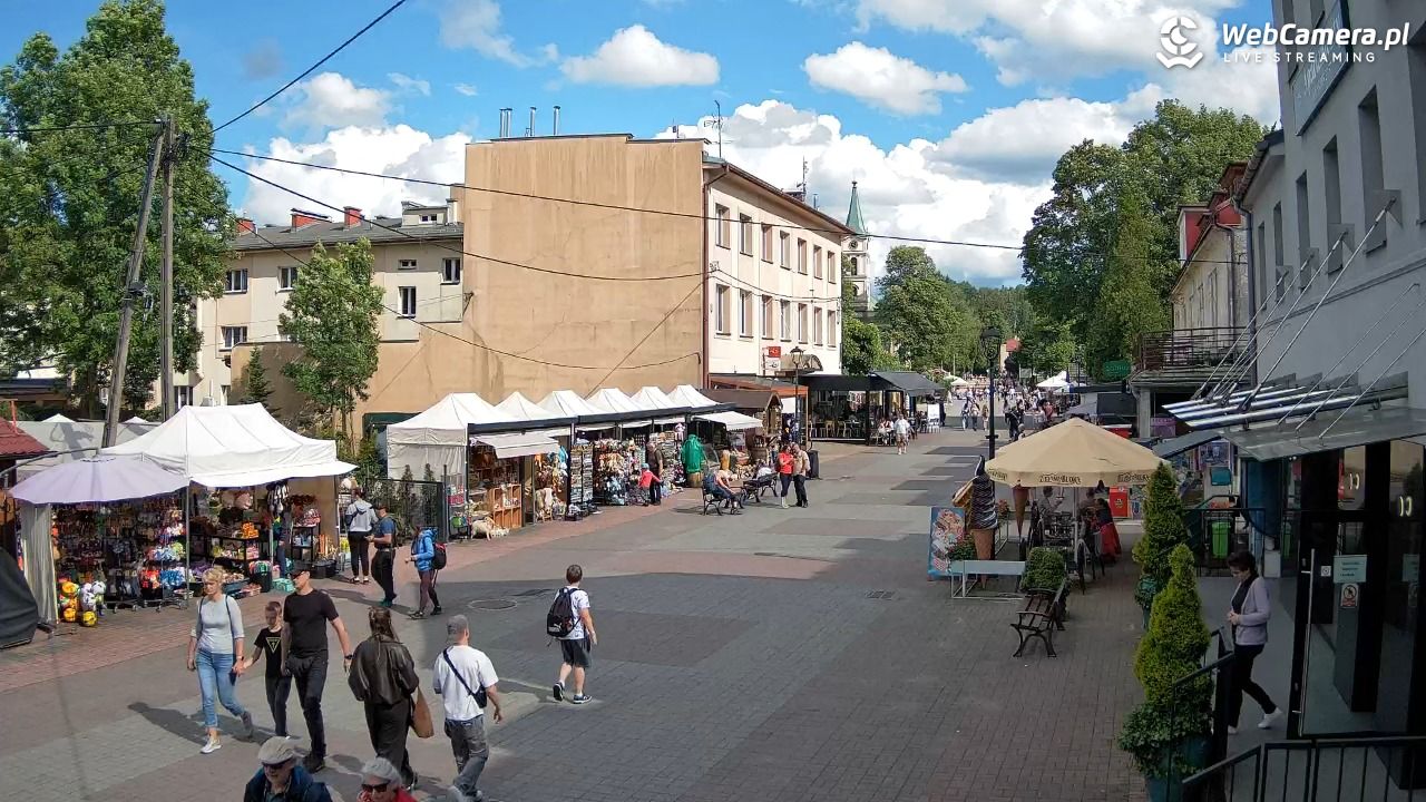 WISŁA - widok na deptak - 13 czerwiec 2026, 16:19