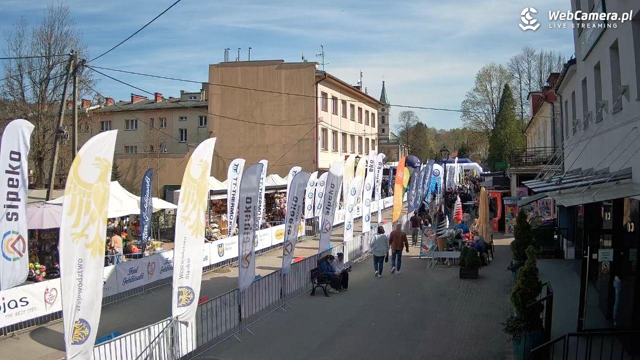 WISŁA - widok na deptak - 25 kwiecień 2026, 15:17