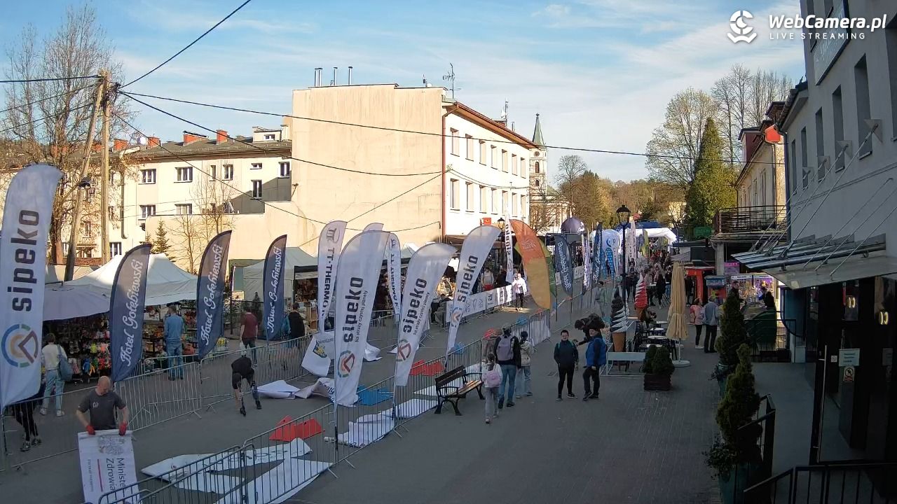WISŁA - widok na deptak - 25 kwiecień 2026, 17:43