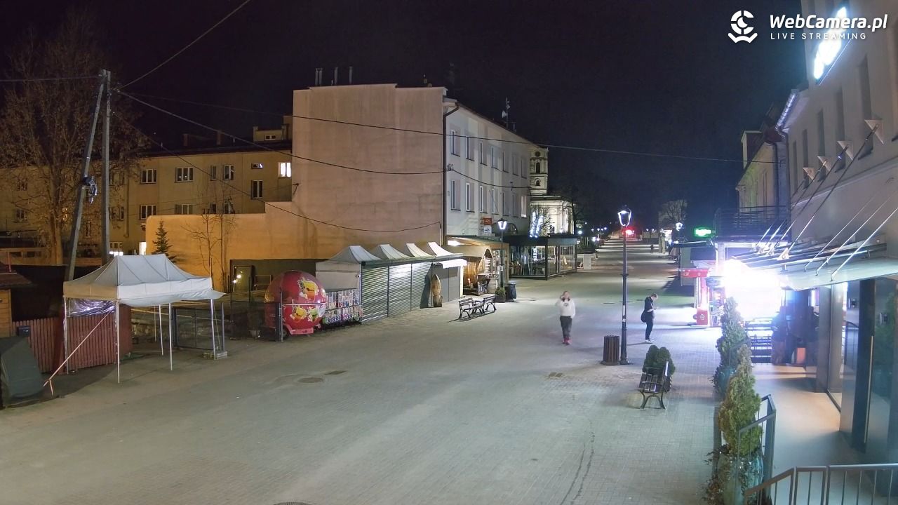 WISŁA - widok na deptak - 11 marzec 2026, 19:10