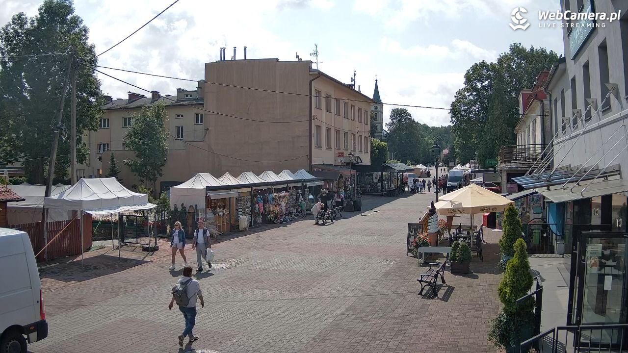 WISŁA - widok na deptak - 28 lipiec 2026, 10:18