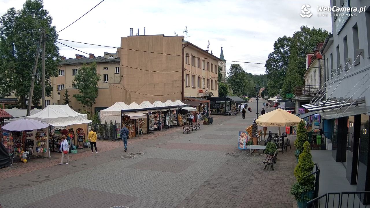 WISŁA - widok na deptak - 12 czerwiec 2026, 17:53