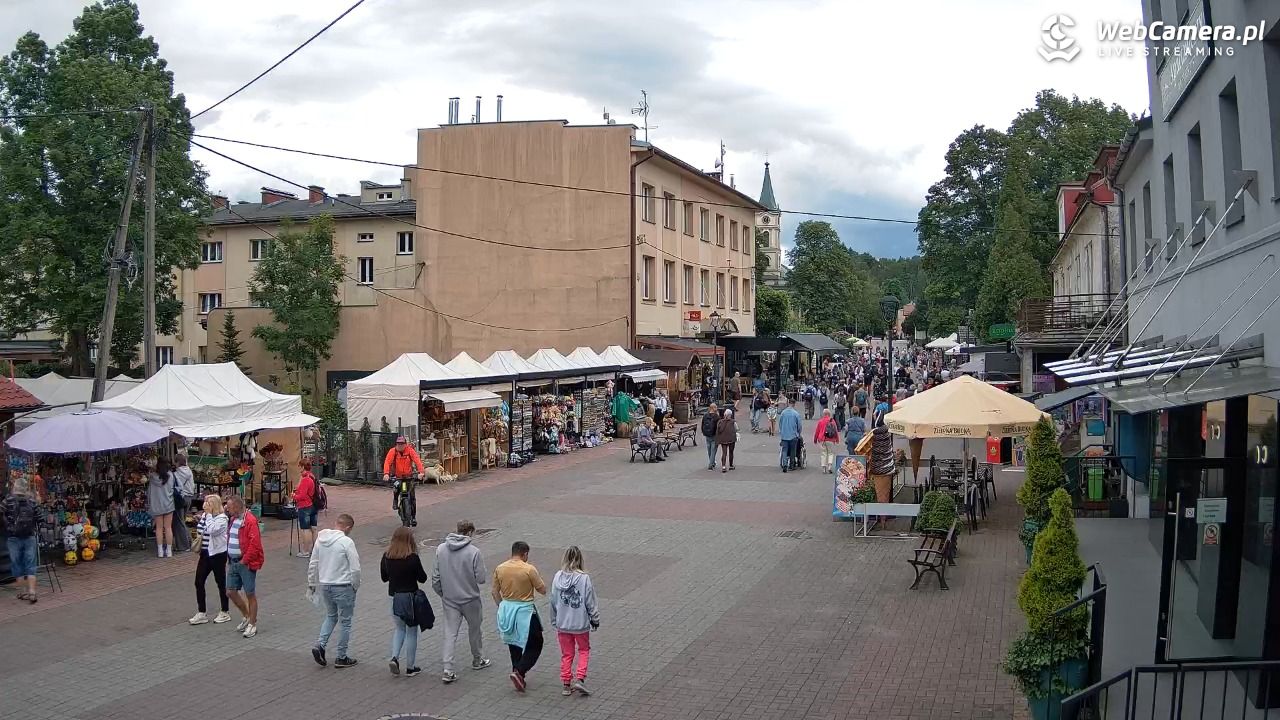 WISŁA - widok na deptak - 13 czerwiec 2026, 12:27