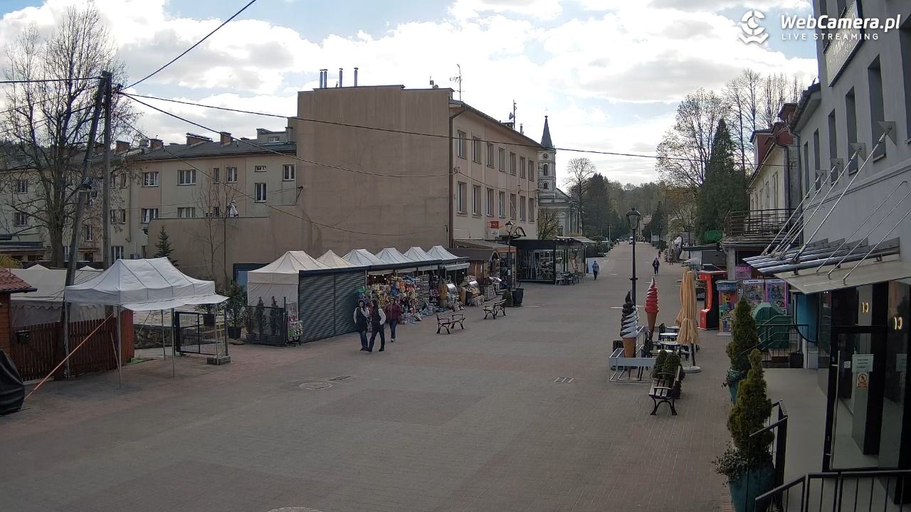 WISŁA - widok na deptak - 29 kwiecień 2026, 11:13