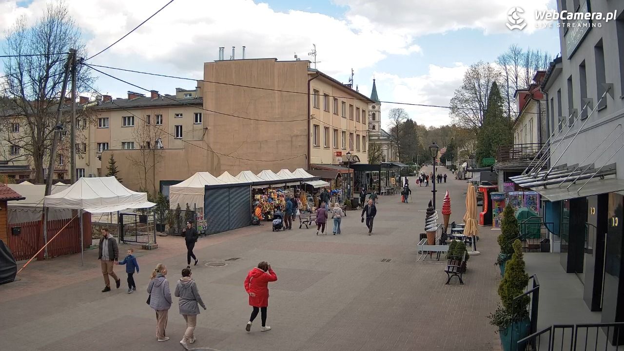 WISŁA - widok na deptak - 29 kwiecień 2026, 15:14