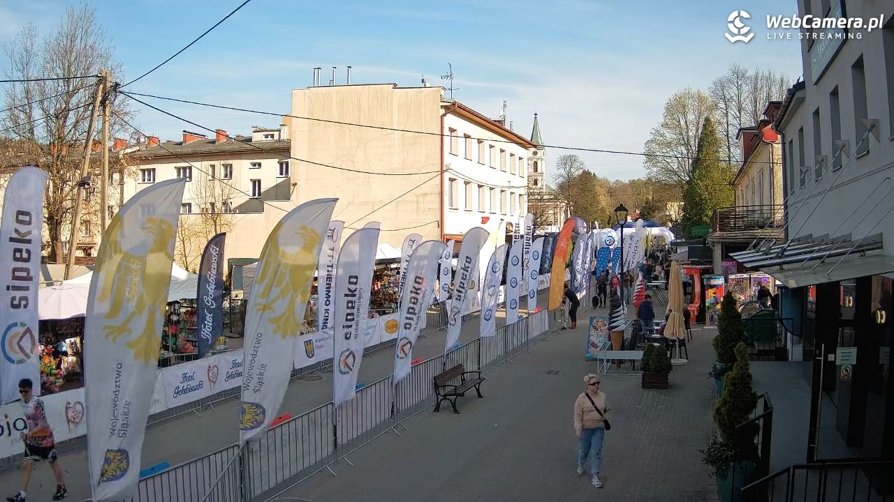 WISŁA - widok na deptak - 25 kwiecień 2026, 17:19
