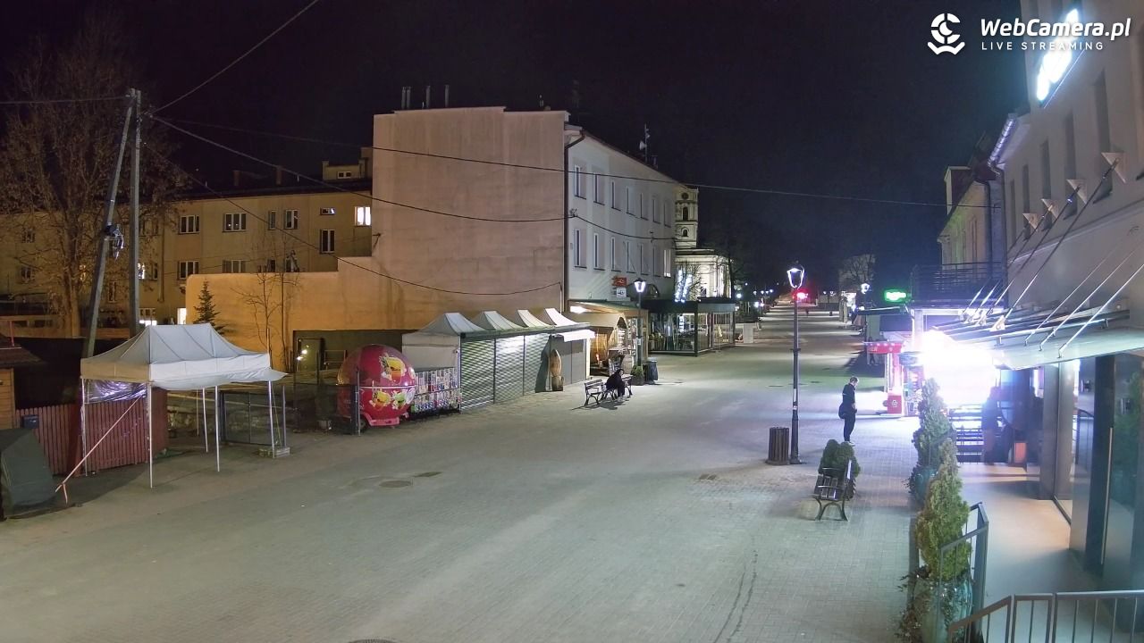 WISŁA - widok na deptak - 11 marzec 2026, 19:15