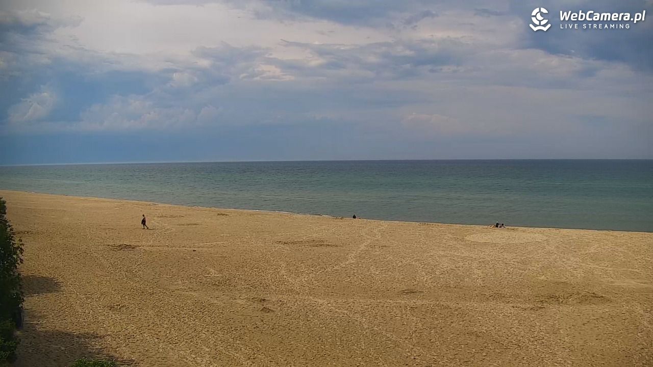 JASTRZĘBIA GÓRA - widok na plażę - 07 czerwiec 2026, 14:08