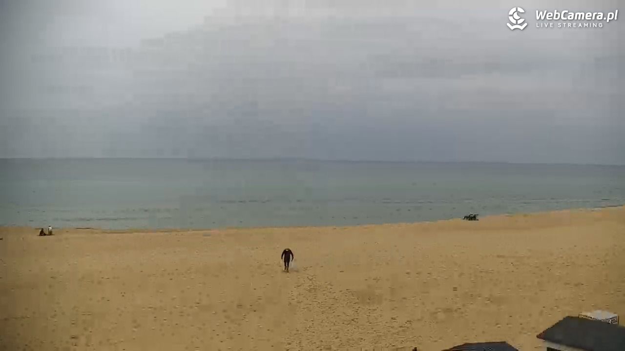 JASTRZĘBIA GÓRA - widok na plażę - 14 wresień 2025, 13:27