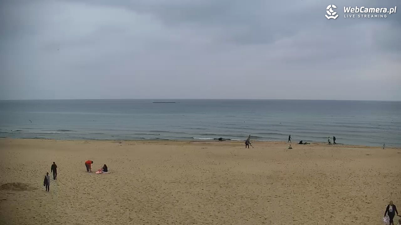JASTRZĘBIA GÓRA - widok na plażę - 14 wresień 2025, 14:37