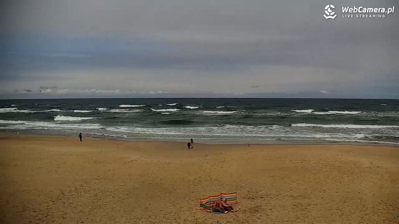 JASTRZĘBIA GÓRA - widok na plażę - 16 maj 2025, 12:33