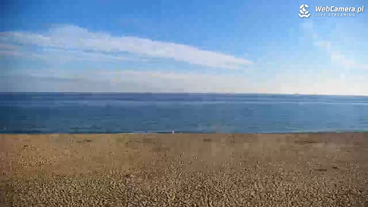 JASTRZĘBIA GÓRA - widok na plażę - 24 lipiec 2025, 06:54