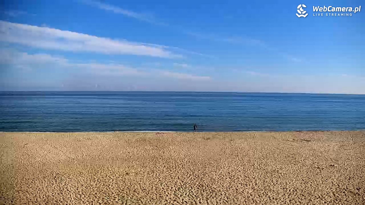 JASTRZĘBIA GÓRA - widok na plażę - 24 lipiec 2025, 08:23