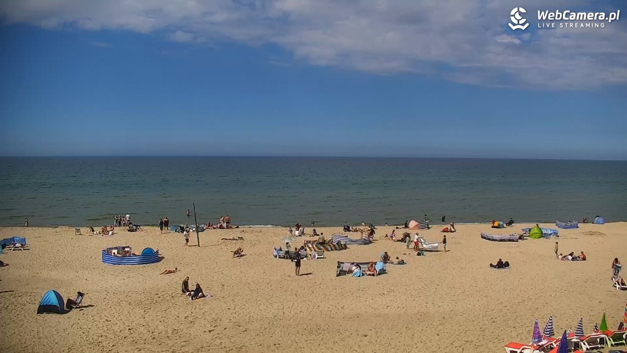 JASTRZĘBIA GÓRA - widok na plażę - 06 czerwiec 2026, 14:43