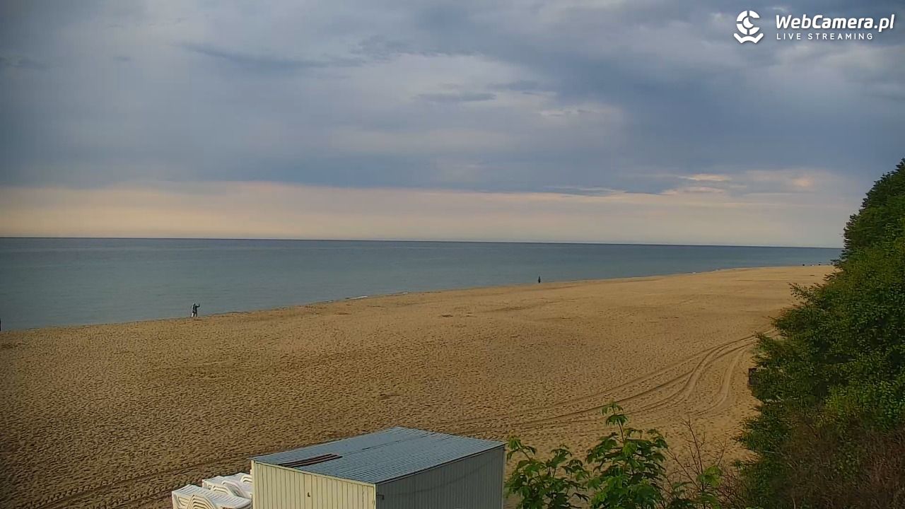JASTRZĘBIA GÓRA - widok na plażę - 07 czerwiec 2026, 19:40