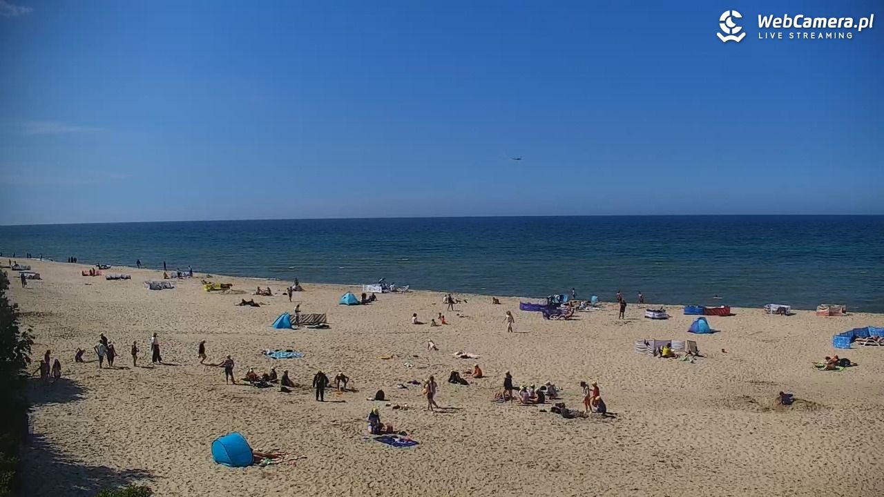 JASTRZĘBIA GÓRA - widok na plażę - 06 czerwiec 2026, 14:53