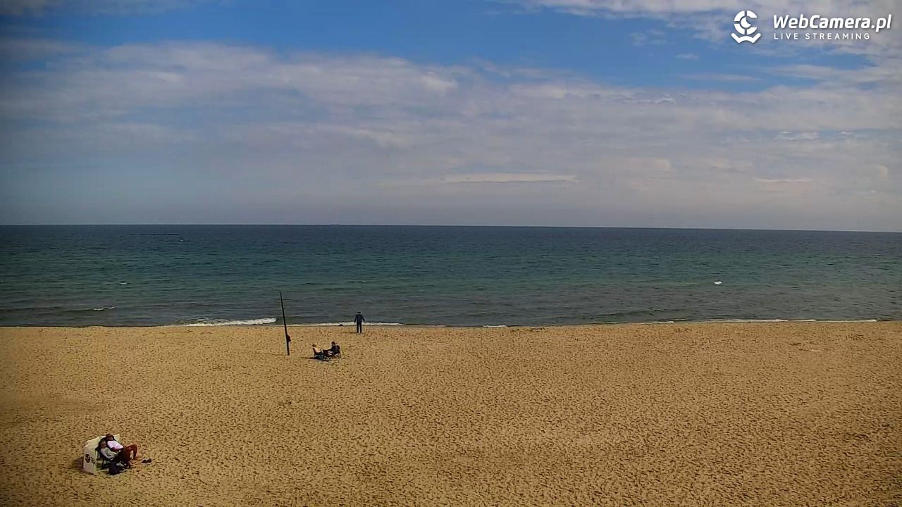 JASTRZĘBIA GÓRA - widok na plażę - 08 czerwiec 2026, 09:49