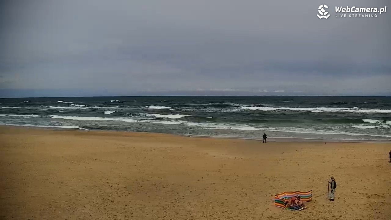 JASTRZĘBIA GÓRA - widok na plażę - 16 maj 2025, 12:18