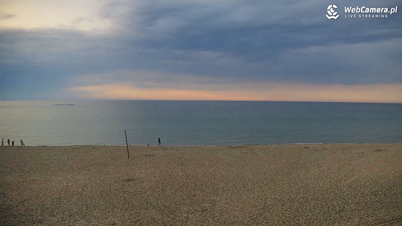 JASTRZĘBIA GÓRA - widok na plażę - 07 czerwiec 2026, 20:00