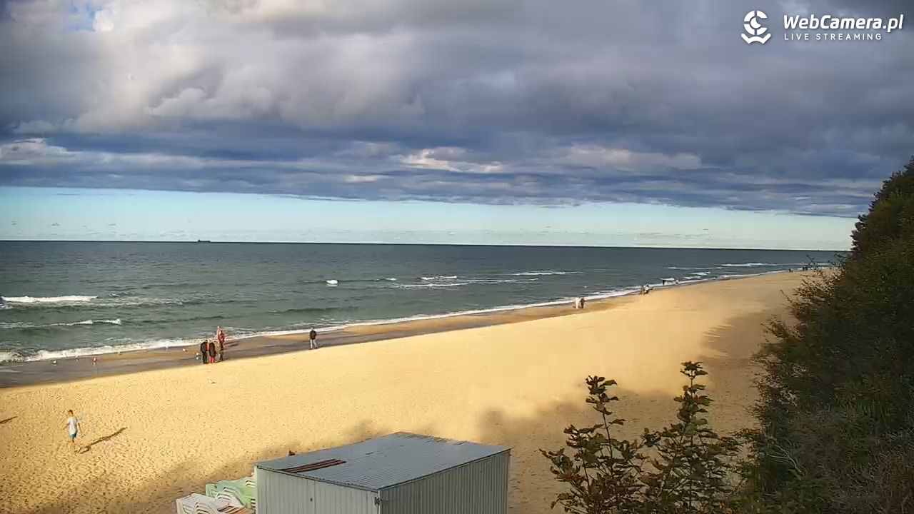 JASTRZĘBIA GÓRA - widok na plażę - 24 wresień 2026, 16:27