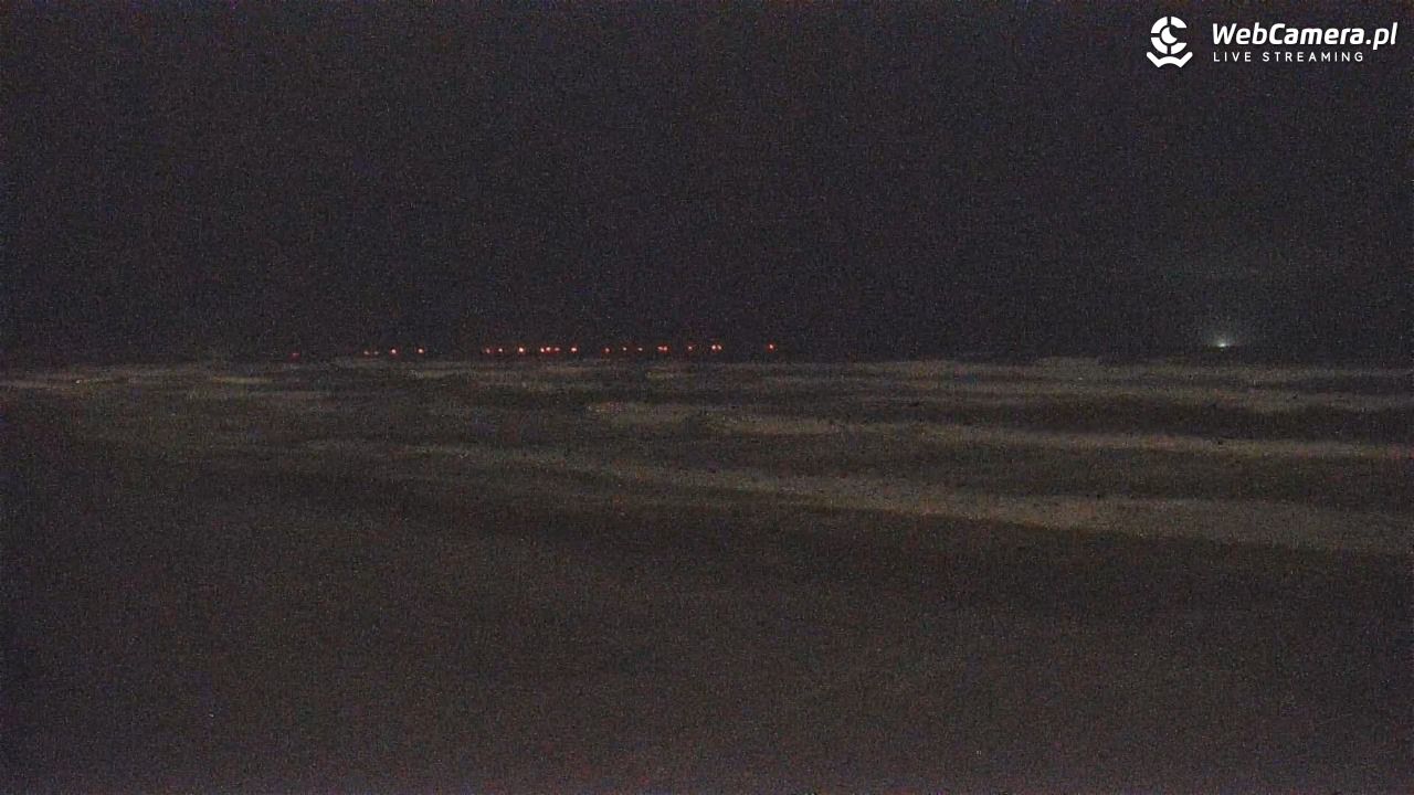 JASTRZĘBIA GÓRA - widok na plażę - 28 grudzień 2025, 00:05