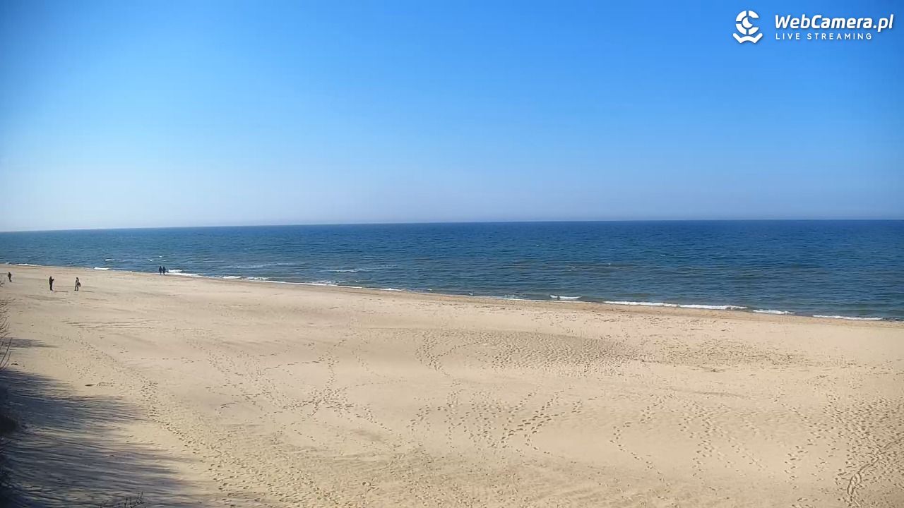 JASTRZĘBIA GÓRA - widok na plażę - 17 kwiecień 2026, 15:39