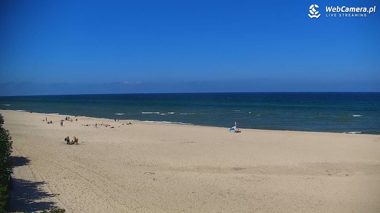 JASTRZĘBIA GÓRA - widok na plażę - 08 czerwiec 2026, 12:17