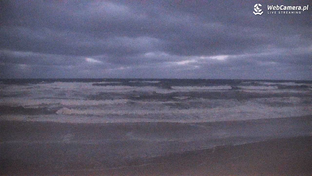 JASTRZĘBIA GÓRA - widok na plażę - 28 grudzień 2025, 07:05