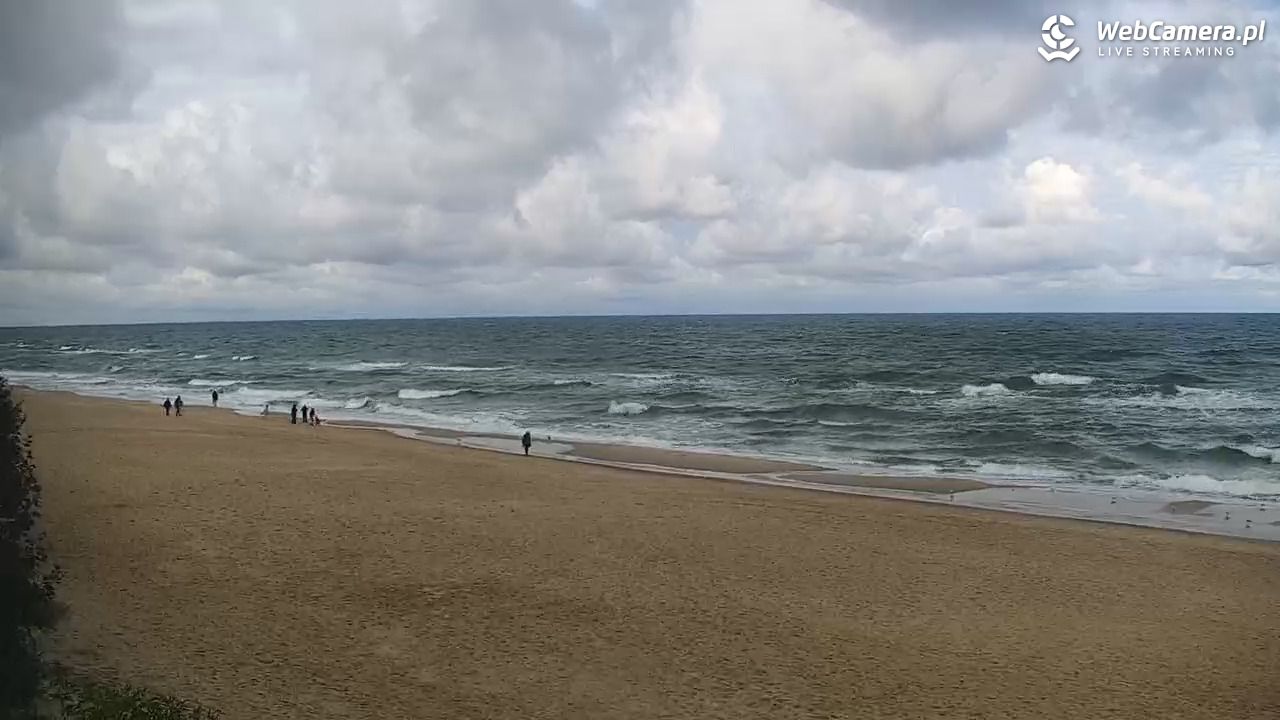 JASTRZĘBIA GÓRA - widok na plażę - 25 wresień 2026, 11:21
