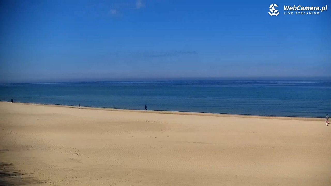JASTRZĘBIA GÓRA - widok na plażę - 16 kwiecień 2026, 13:02
