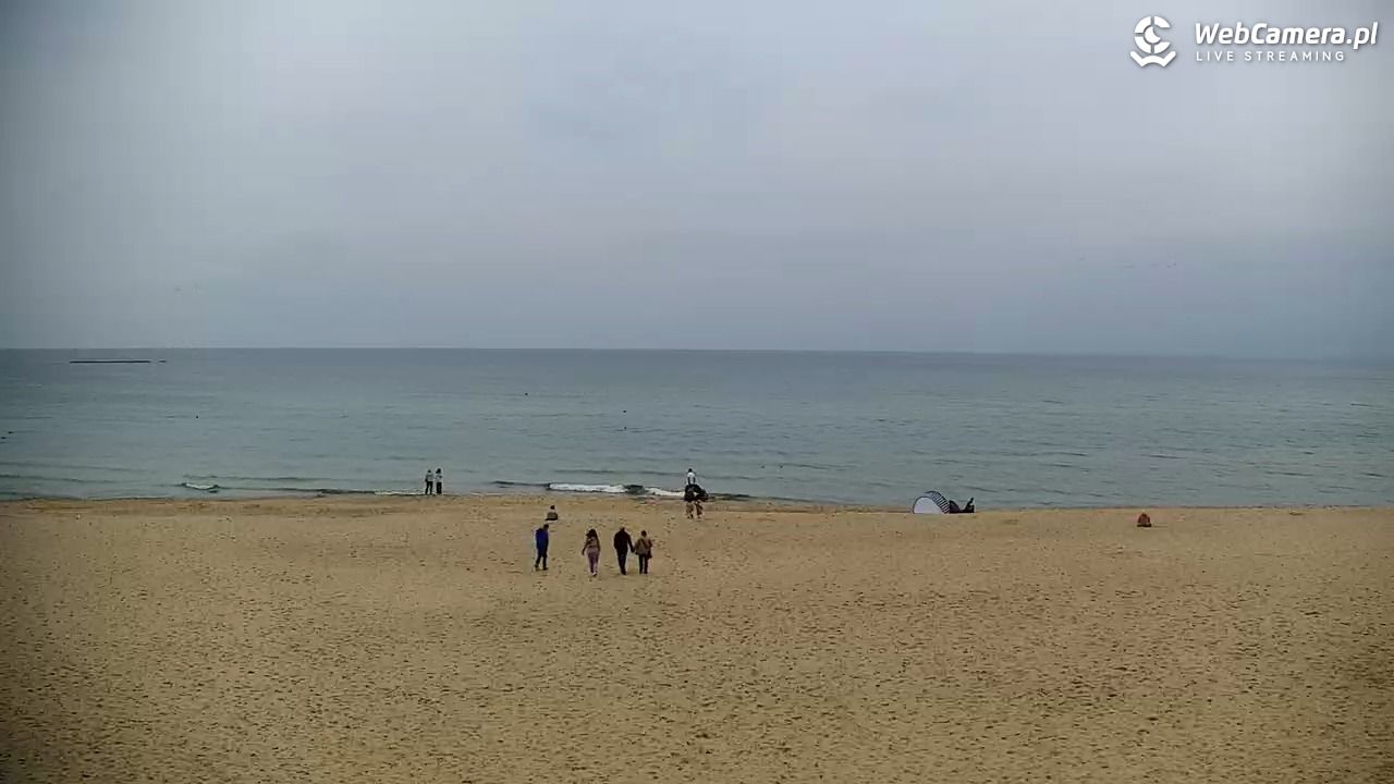 JASTRZĘBIA GÓRA - widok na plażę - 14 wresień 2025, 13:58