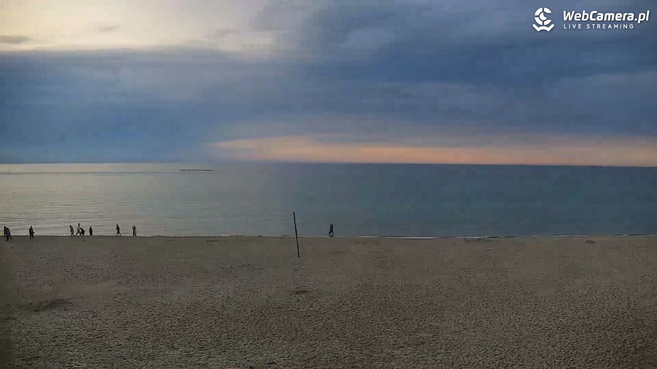 JASTRZĘBIA GÓRA - widok na plażę - 07 czerwiec 2026, 20:00
