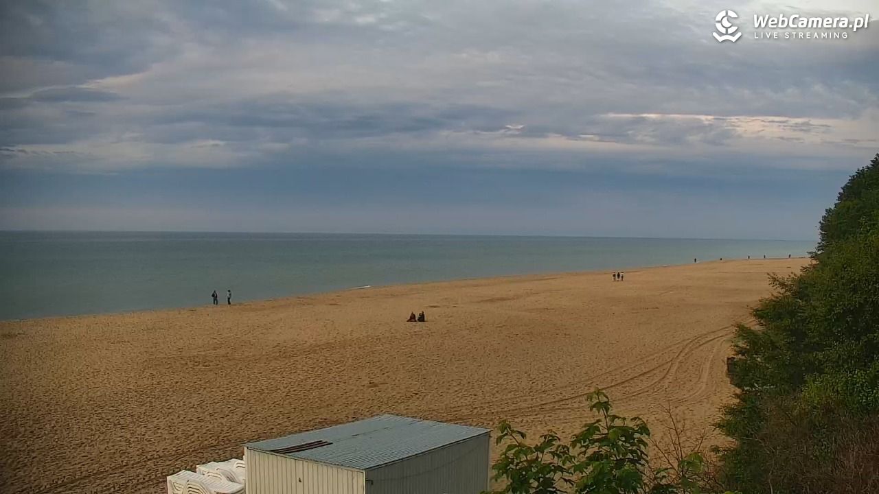 JASTRZĘBIA GÓRA - widok na plażę - 07 czerwiec 2026, 21:21