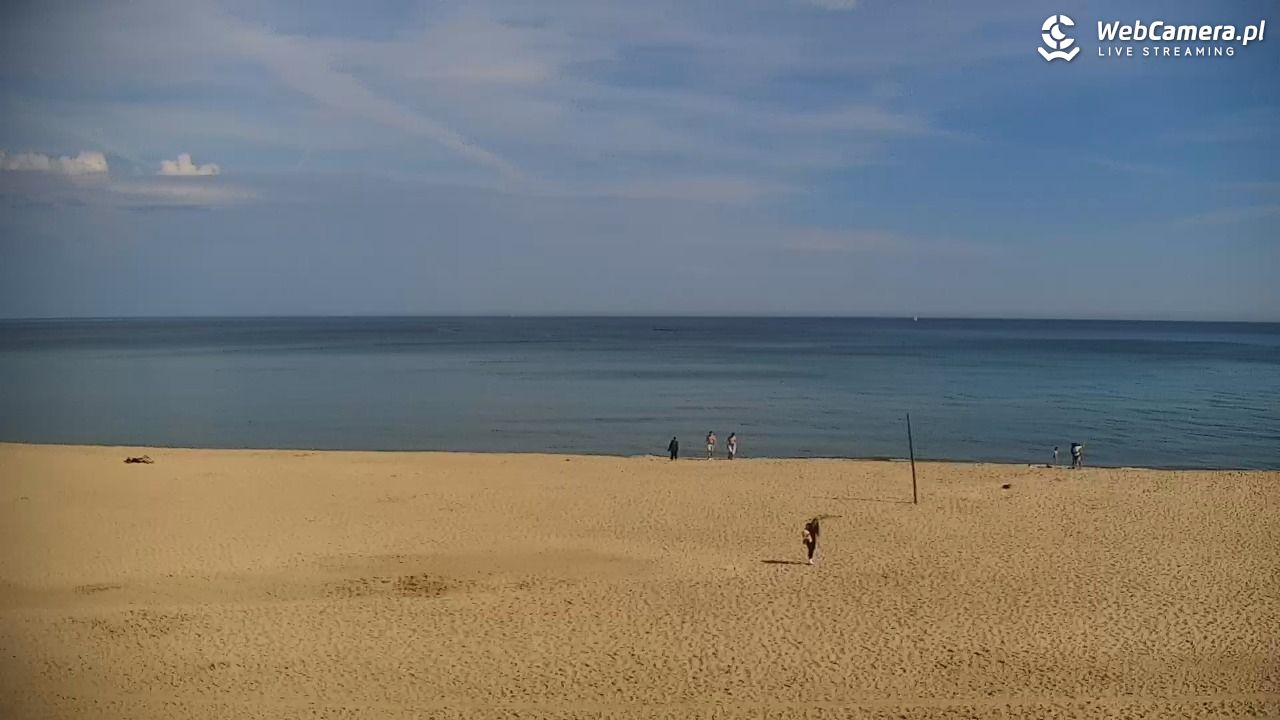JASTRZĘBIA GÓRA - widok na plażę - 07 czerwiec 2026, 09:12