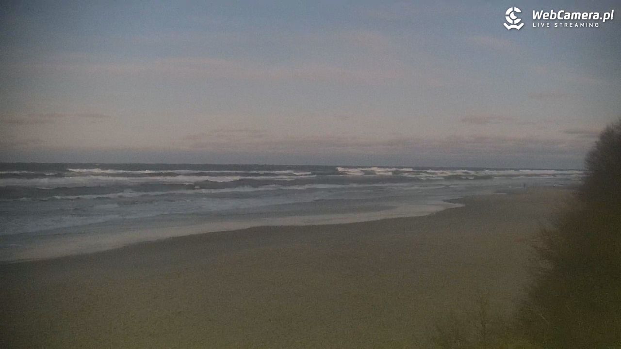 JASTRZĘBIA GÓRA - widok na plażę - 28 grudzień 2025, 16:14