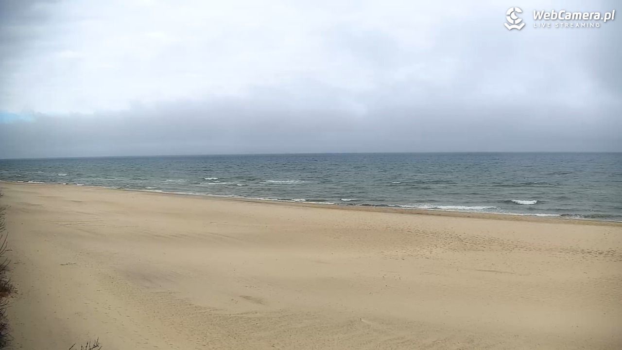 JASTRZĘBIA GÓRA - widok na plażę - 17 kwiecień 2026, 09:52