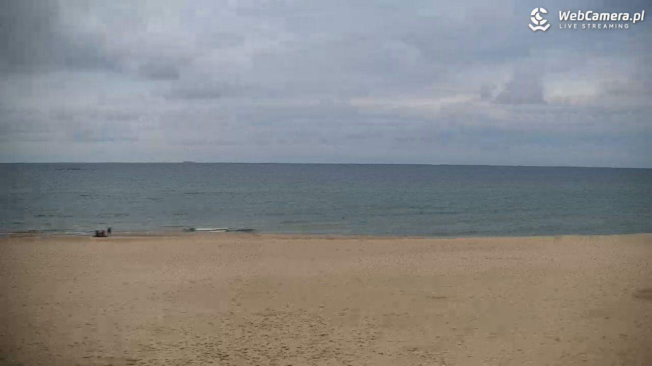 JASTRZĘBIA GÓRA - widok na plażę - 14 wresień 2025, 19:18