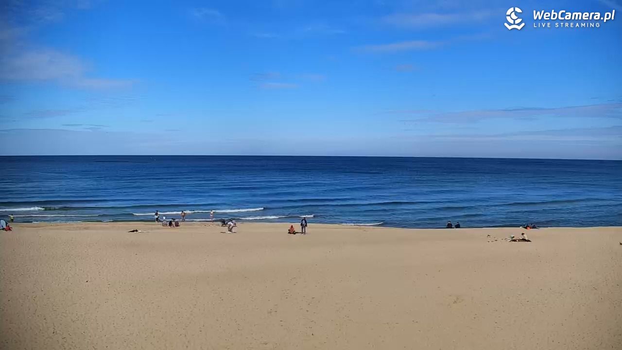 JASTRZĘBIA GÓRA - widok na plażę - 15 wresień 2025, 12:53