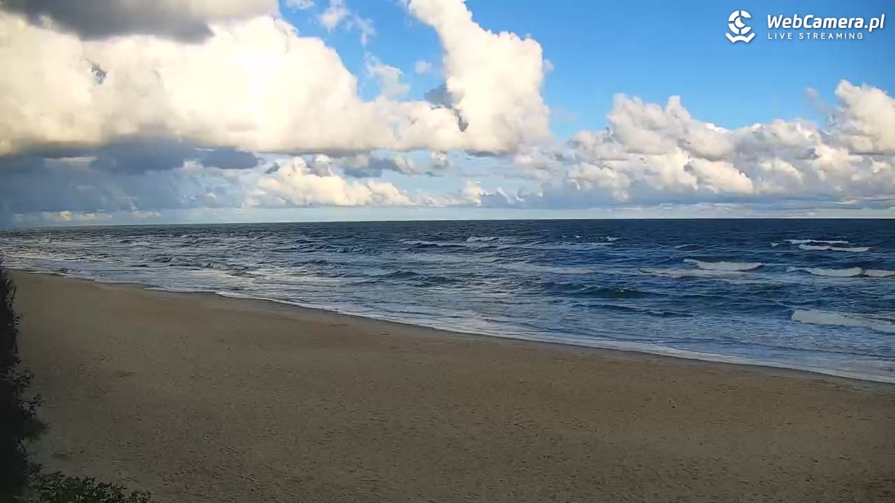 JASTRZĘBIA GÓRA - widok na plażę - 23 wresień 2026, 08:32