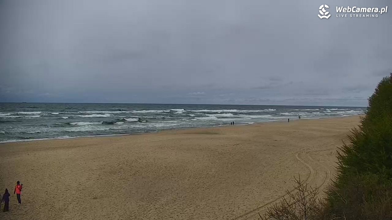 JASTRZĘBIA GÓRA - widok na plażę - 16 maj 2025, 14:56