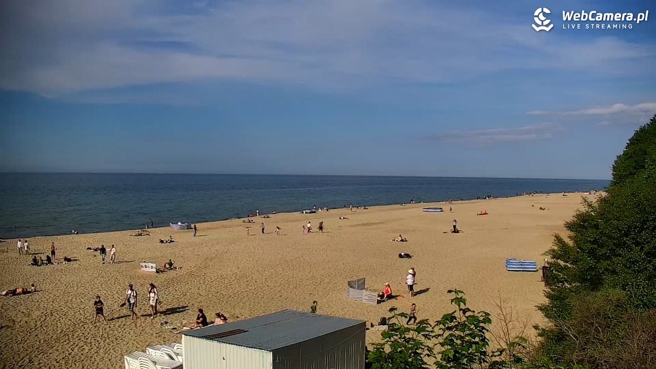 JASTRZĘBIA GÓRA - widok na plażę - 06 czerwiec 2026, 17:27