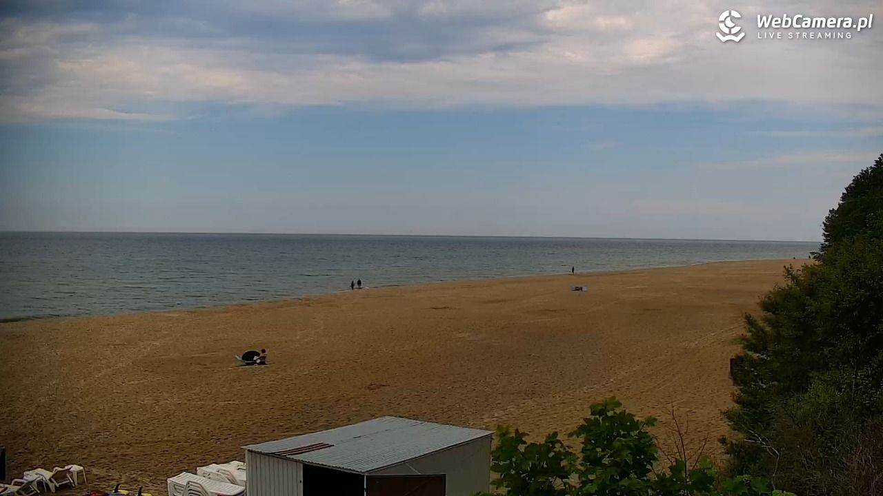 JASTRZĘBIA GÓRA - widok na plażę - 07 czerwiec 2026, 14:37