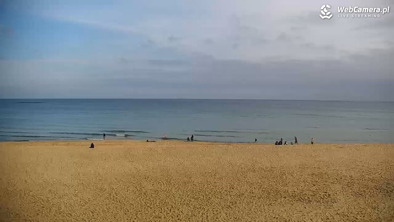 JASTRZĘBIA GÓRA - widok na plażę - 14 wresień 2025, 09:46