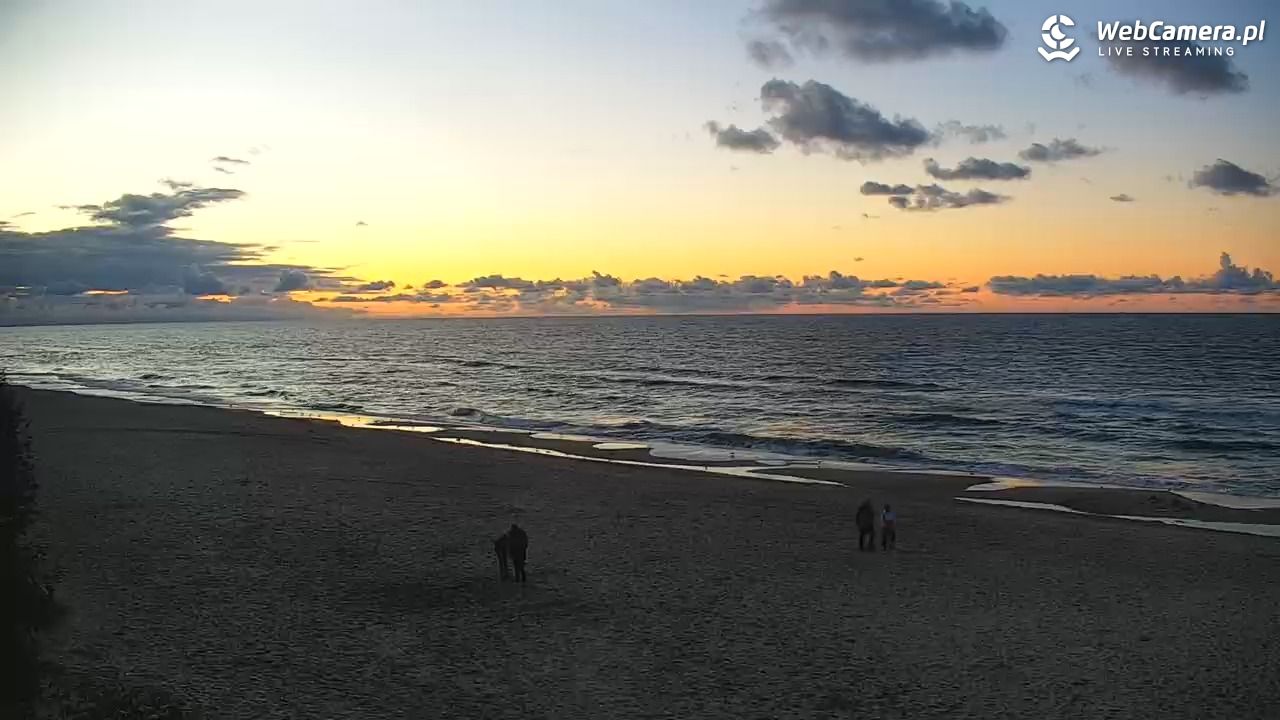 JASTRZĘBIA GÓRA - widok na plażę - 24 wresień 2026, 18:56