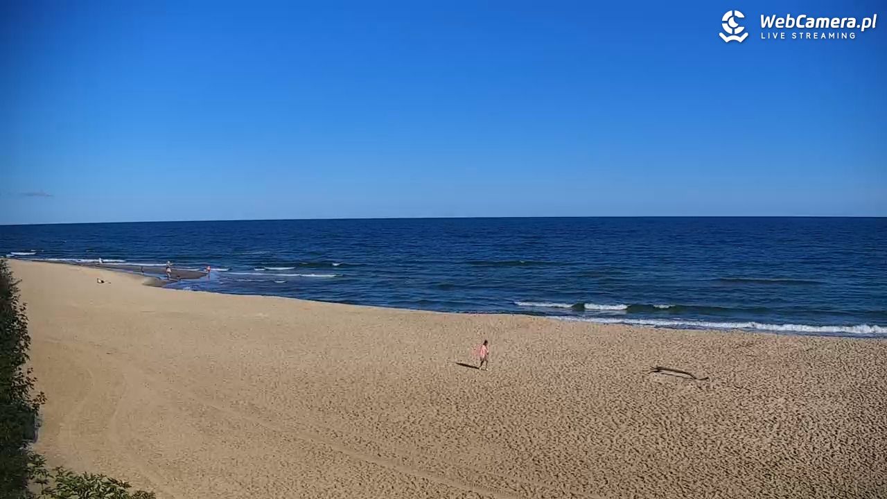 JASTRZĘBIA GÓRA - widok na plażę - 02 sierpień 2026, 08:30