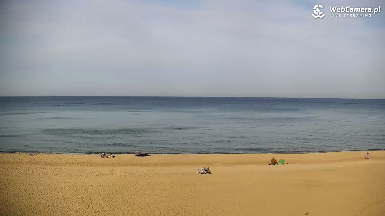 JASTRZĘBIA GÓRA - widok na plażę - 29 wresień 2026, 13:50